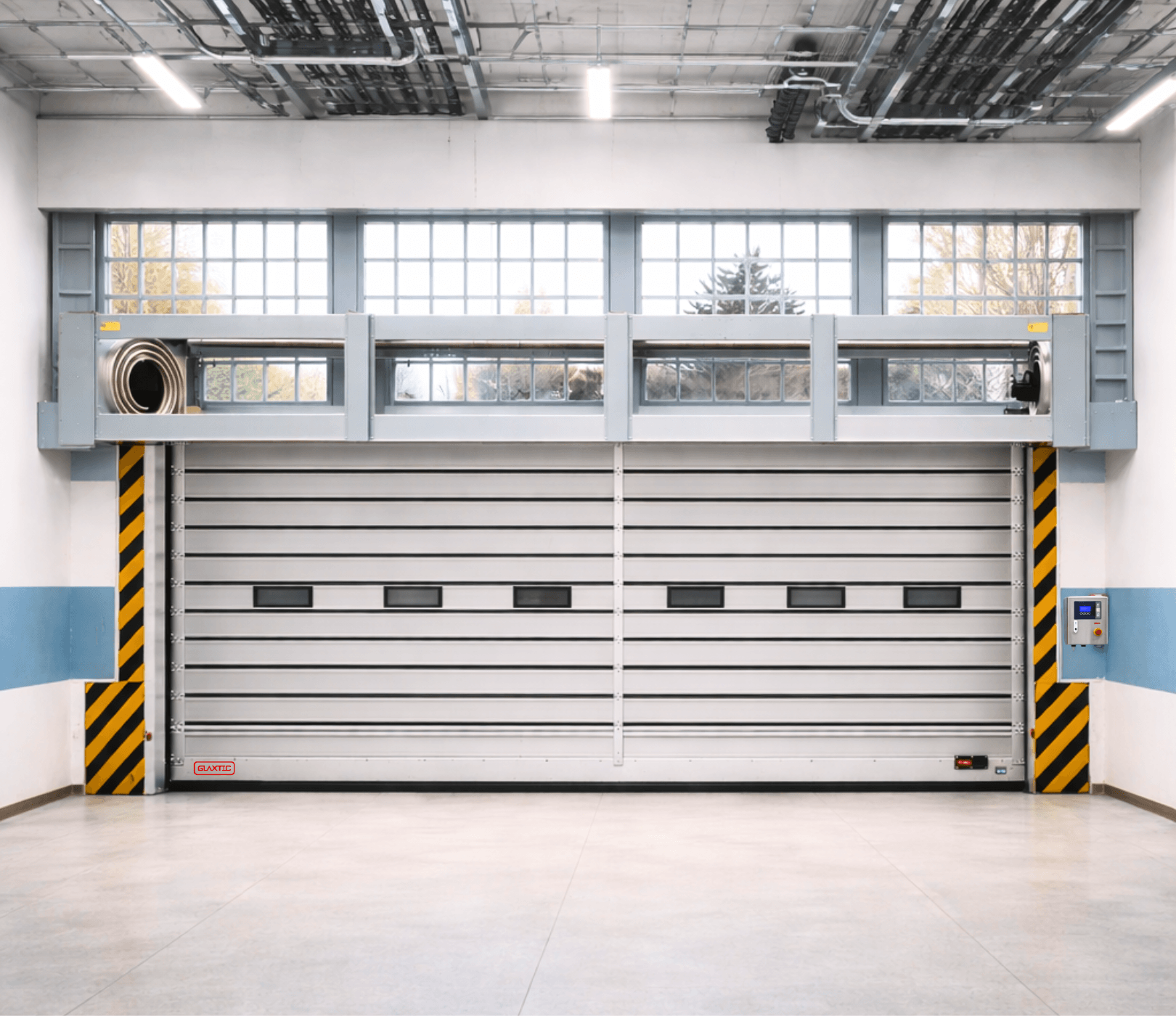 GLAXTIC® Spiral - ประตูม้วนอลูมิเนียม