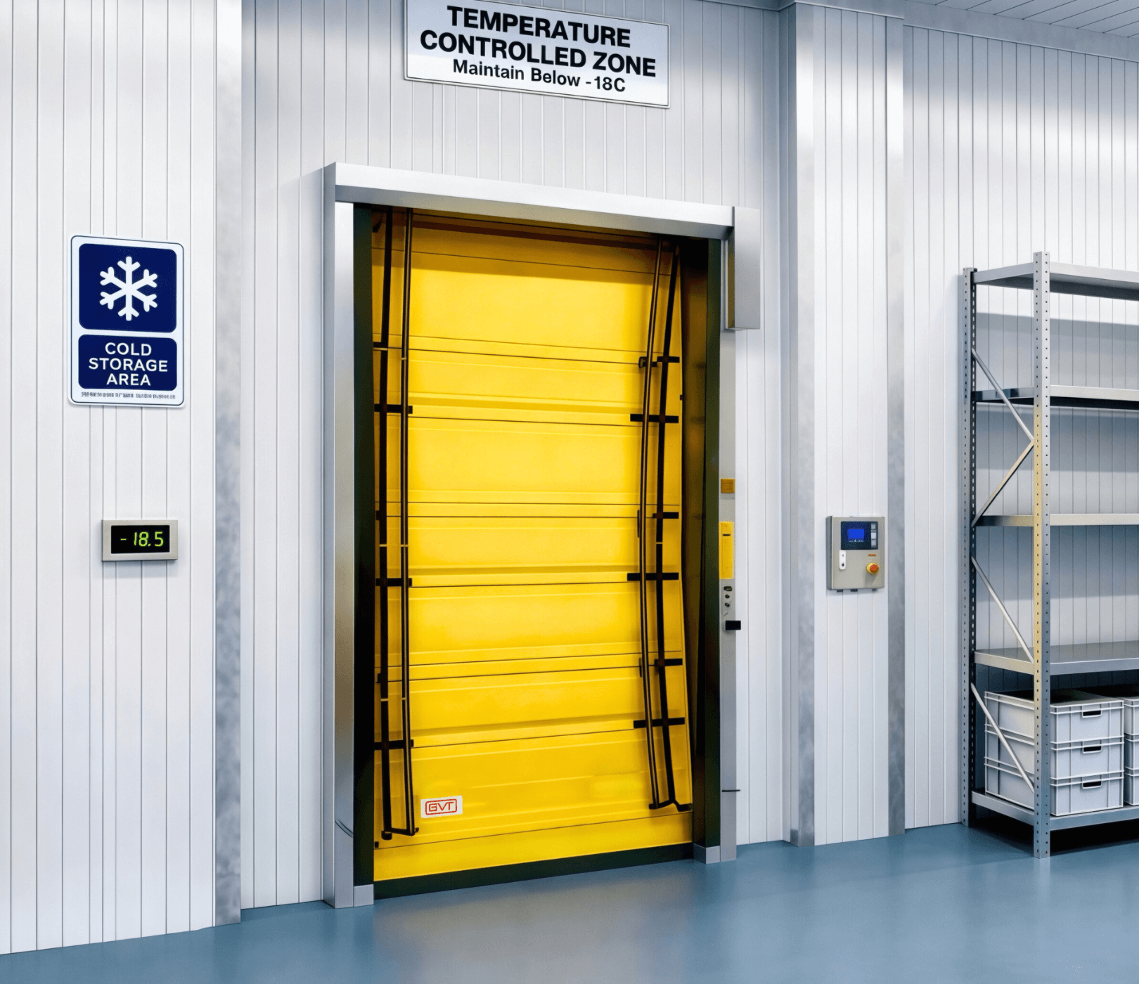 GLAXTIC® Cold room - ประตูห้องเย็น