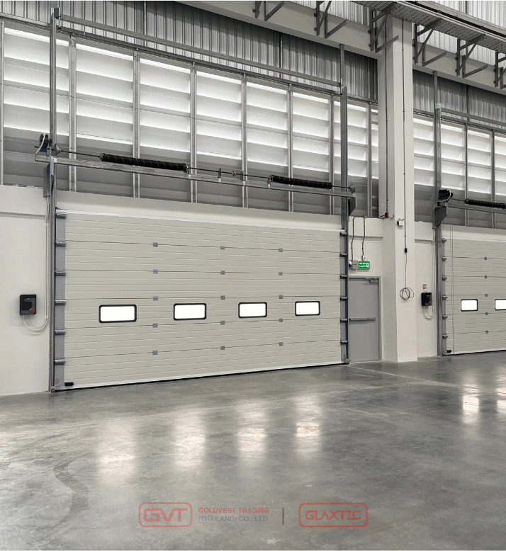 Sectional Doors &amp; Hydraulic Dock Levellers - DHL Bangna Sustainable Logistics Center