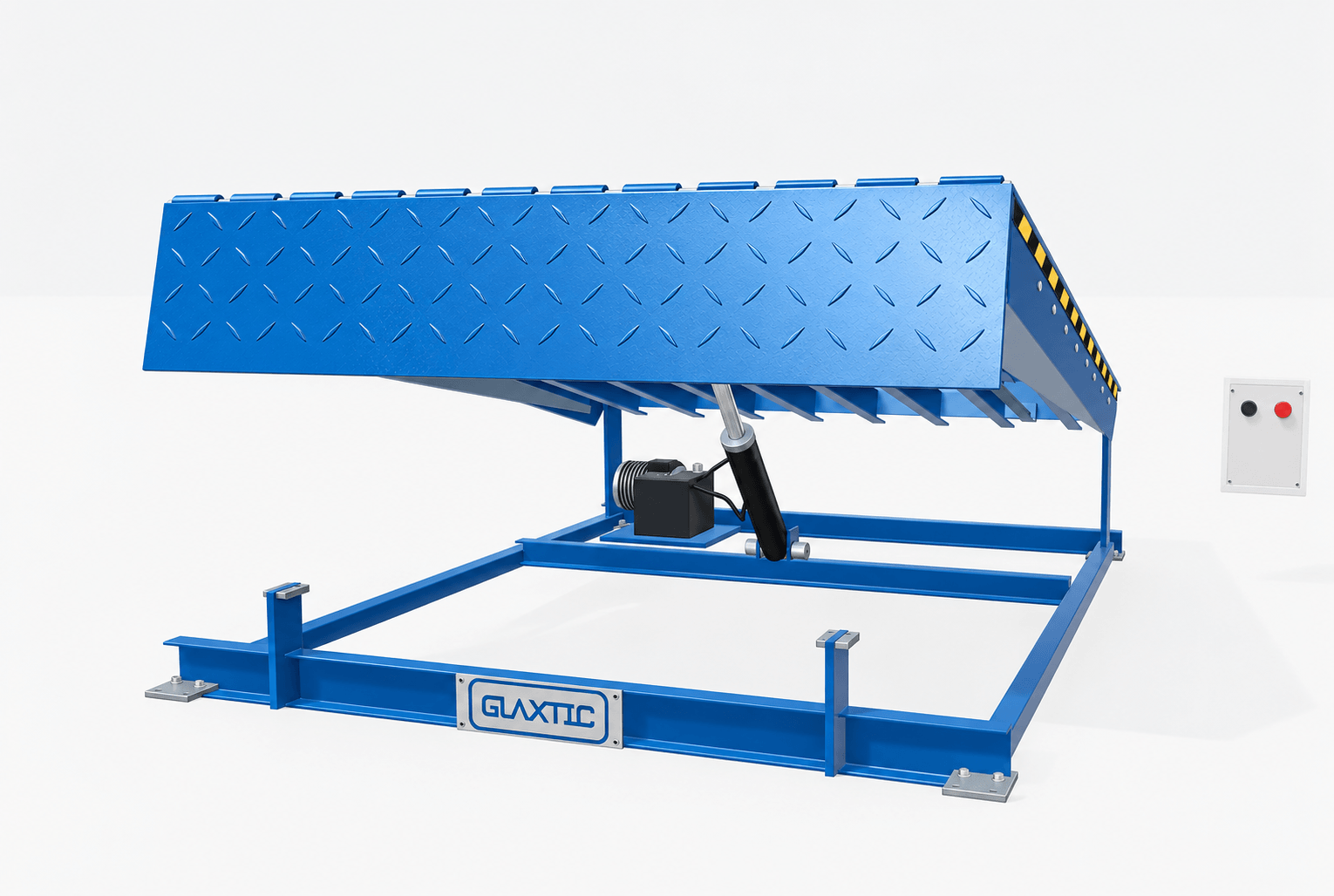 ภาพตัวอย่าง GLAXTIC Hydraulic Dock Leveler with Hinged Lip