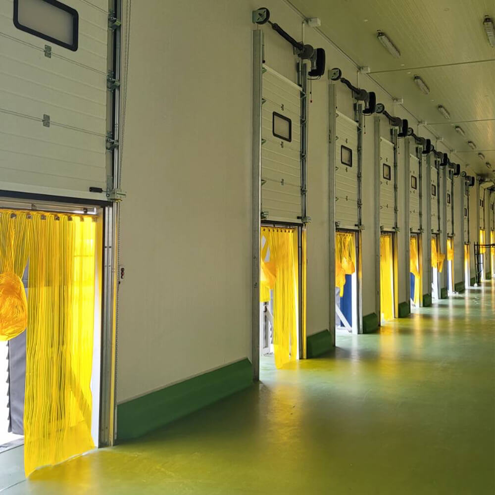 Industrial Sectional Doors & PVC Strip Curtain - THAIFOODS GROUP